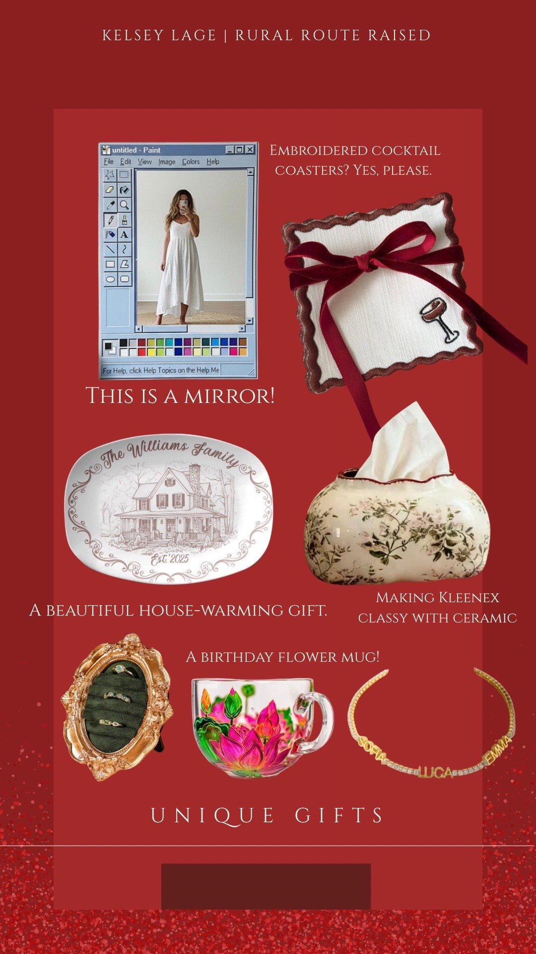 Unique Christmas gifts for the person with everything!

#LTKGiftGuide #LTKSeasonal #LTKHoliday
