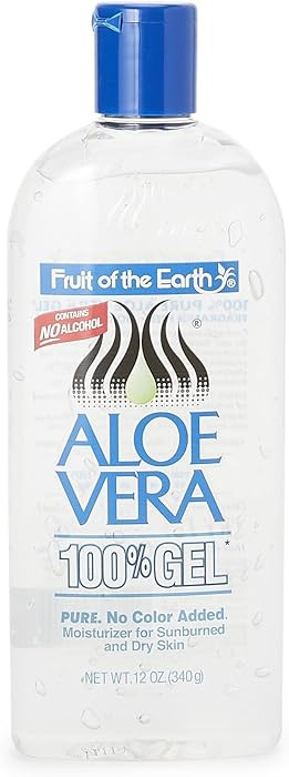 Fruit of the Earth Moisturer Gel, Aloe Vera, 12 Ounce | Amazon (US)