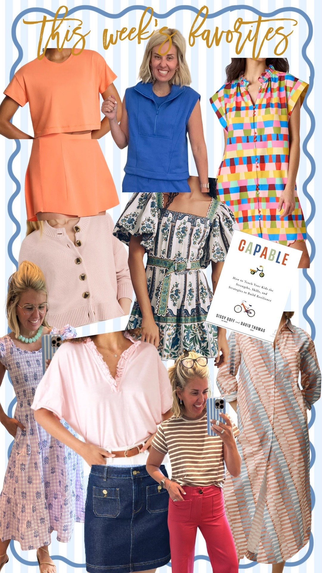 This week’s favorites! Several items on sale this week….Farm Rio is 25% off with code LOVERS25, J.Crew Factory up to 70% off & my Colette’s from Anthro!! 

#LTKOver40 #LTKmomlife #LTKdayinmylife