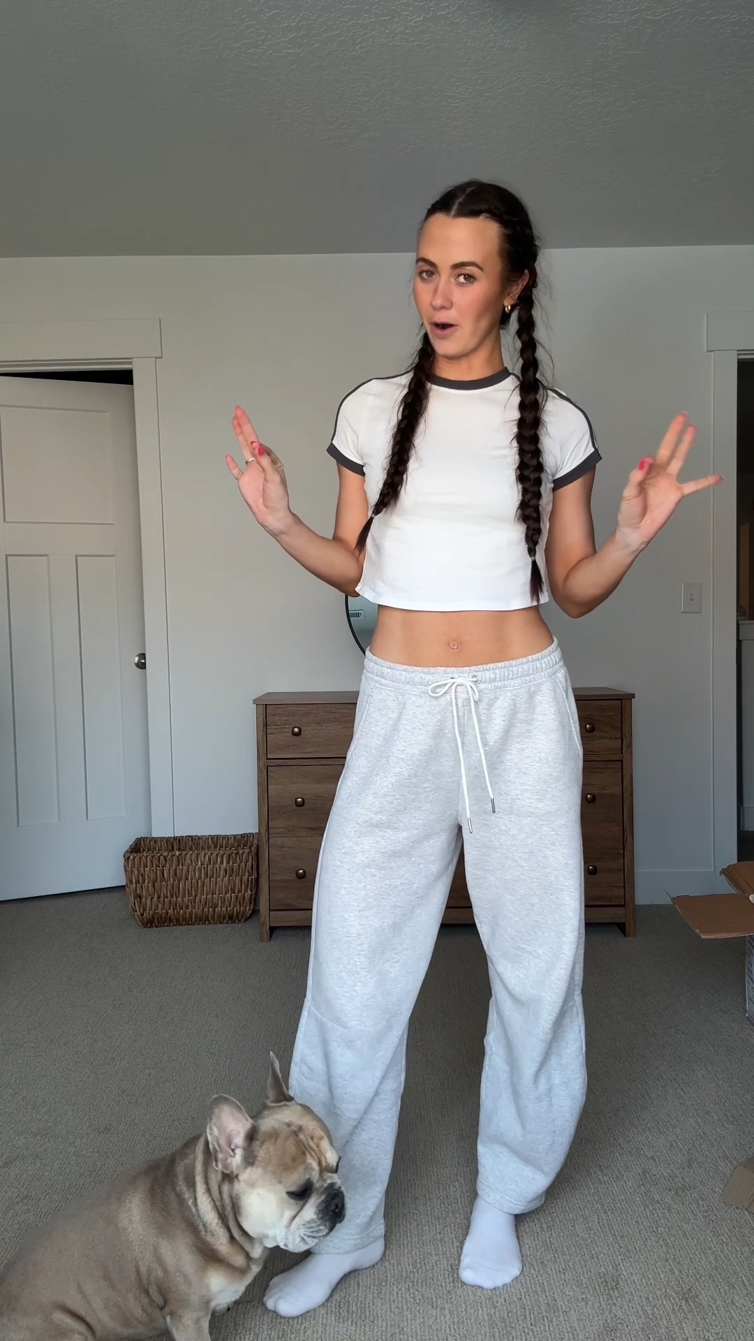 New style of sweatpants & I’m a FAN?? Like the biggest fan I might be going back for more colors. Sized up to a size medium because I really wanted that oversized fit & I’m loving it  