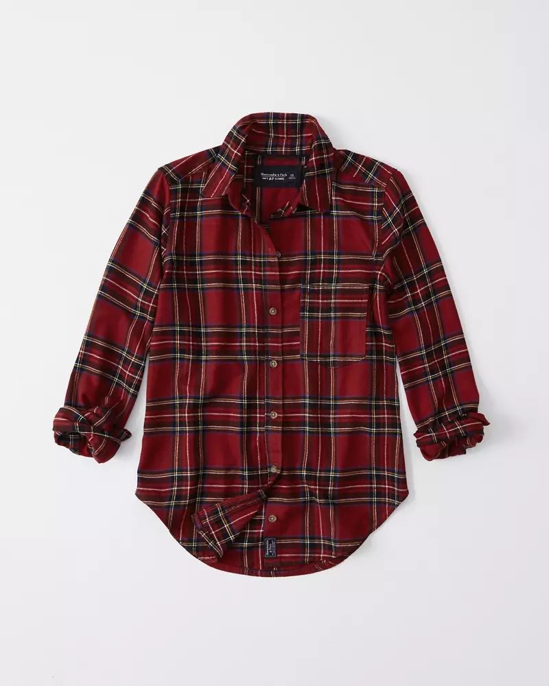 Plaid Flannel Shirt | Abercrombie & Fitch US & UK