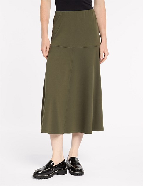 FIT AND FLARE PONTE SKIRT | David Jones (Australia & New Zealand)