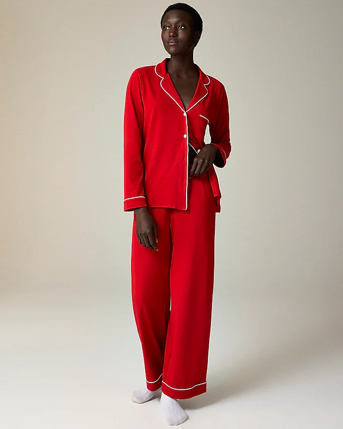 Dreamy cotton-blend pajama pant set | J. Crew US