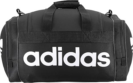 adidas Originals Originals Santiago Duffel, CoreBlack/White, One Size | Amazon (US)
