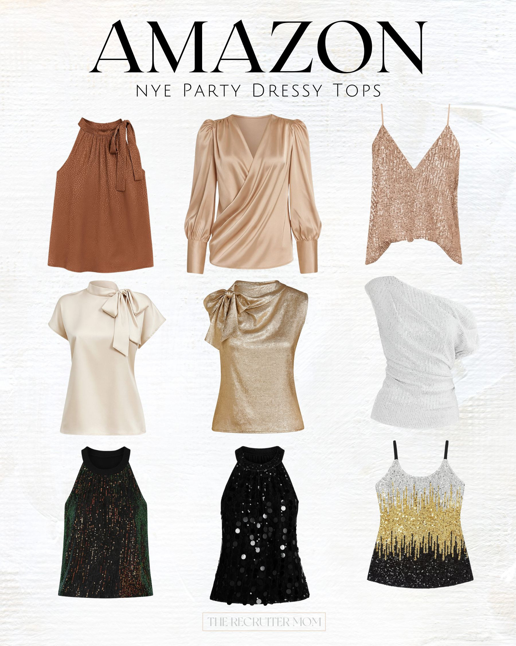 Amazon dressy tops for New Year’s Eve that work for parties and future events. 

 

#LTKHoliday #LTKSeasonal #LTKMidsize