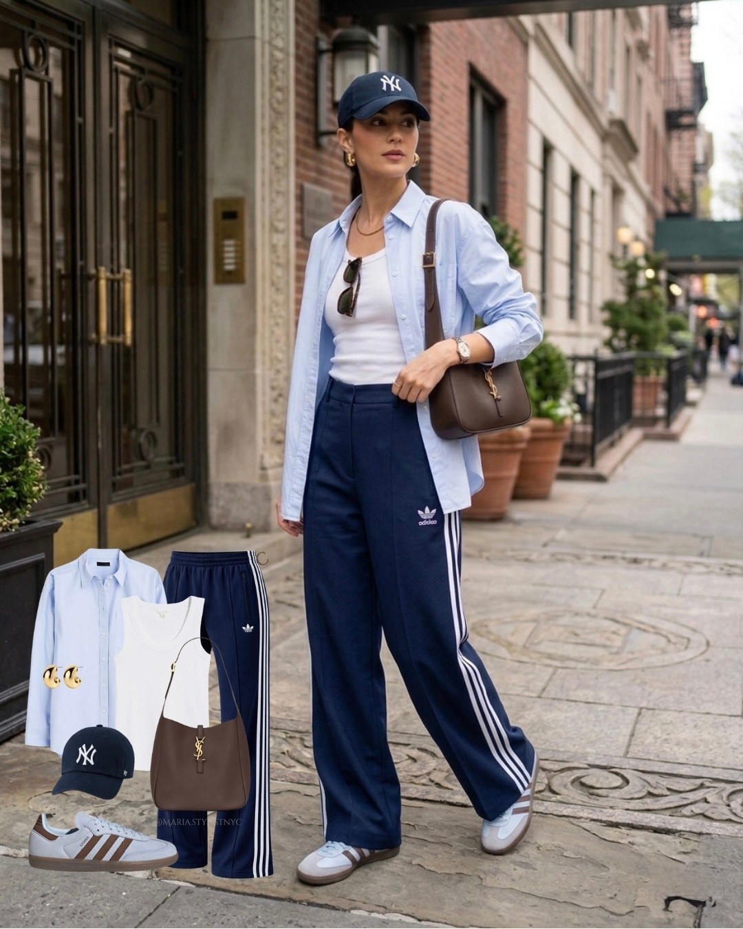 An easy formula for looking put together on casual days ✨
Track pants + tank + oversized shirt + luxe accessories = effortless every time.

#LTKootd #LTKSeasonal #LTKgrwm #LTKgrwm #LTKootd #LTKSeasonal