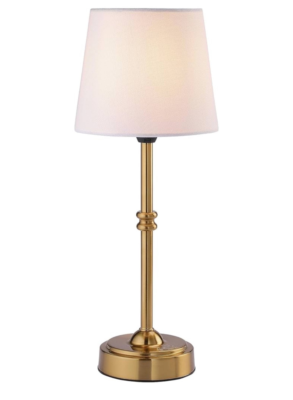 Cordless LED Table Lamp with Dimmer, Built-in Rechargeable Battery, 3-Level Brightness, Antique Brass

#LTKHome #LTKSaleAlert #LTKFindsUnder50