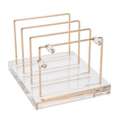 russell+hazel Acrylic and Gold Collator | Target