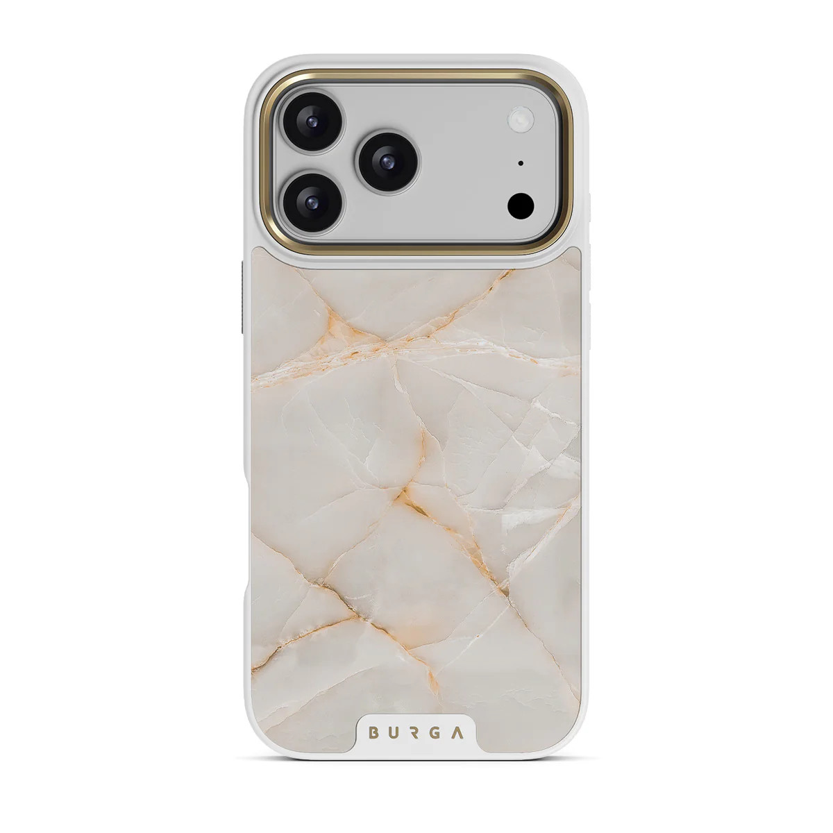 Vanilla Sand - Marble iPhone 17 Pro Max Case | BURGA