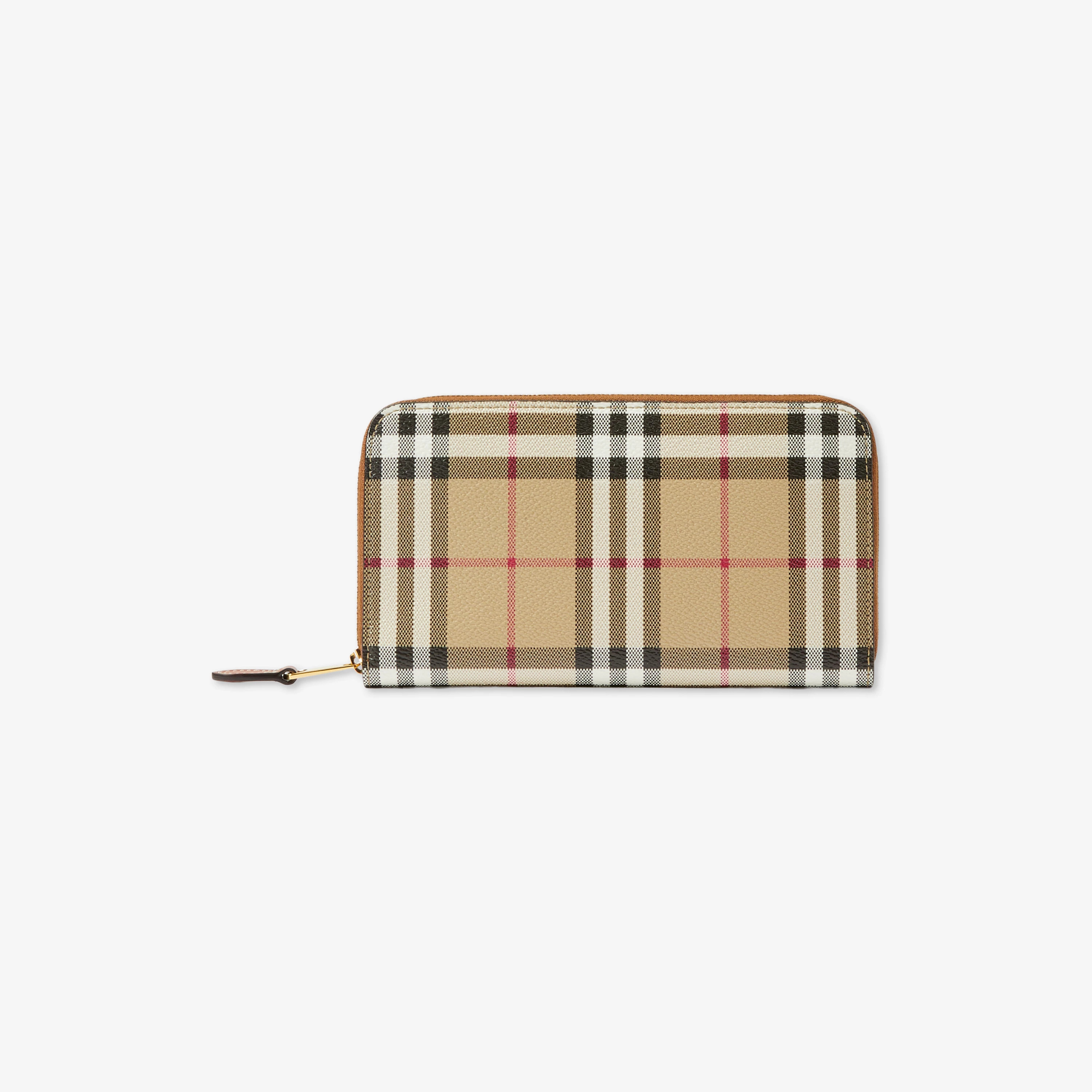 Check Zip Wallet | Burberry (US)
