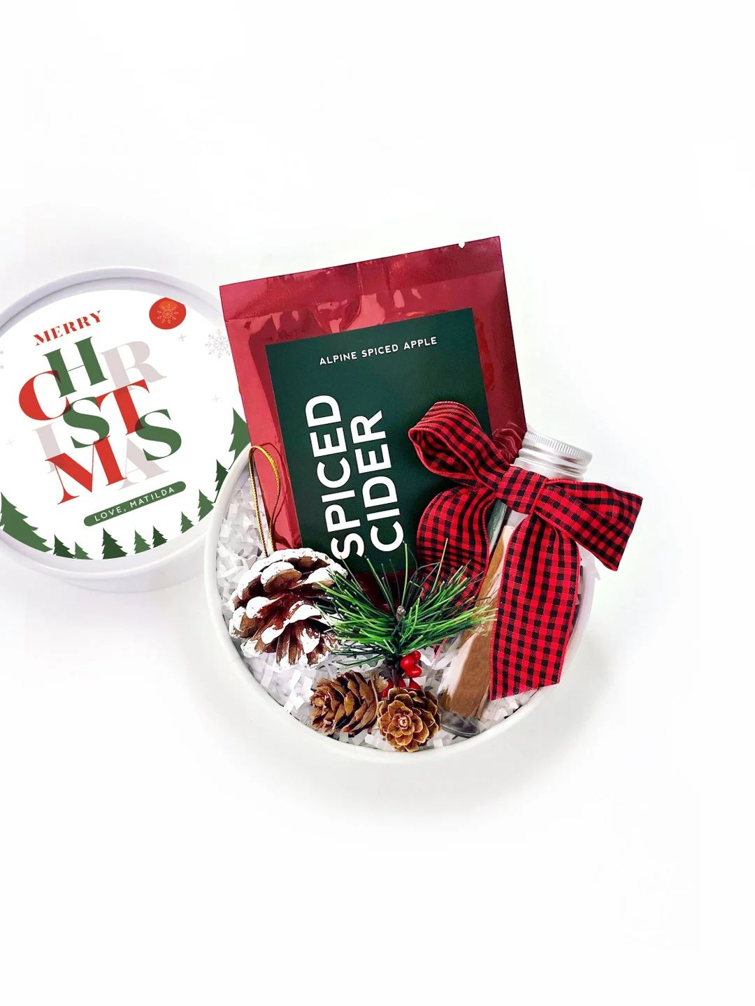 Holiday Cider Gift Set Holiday Gifts Under 20 Secret Santa - Etsy | Etsy (US)