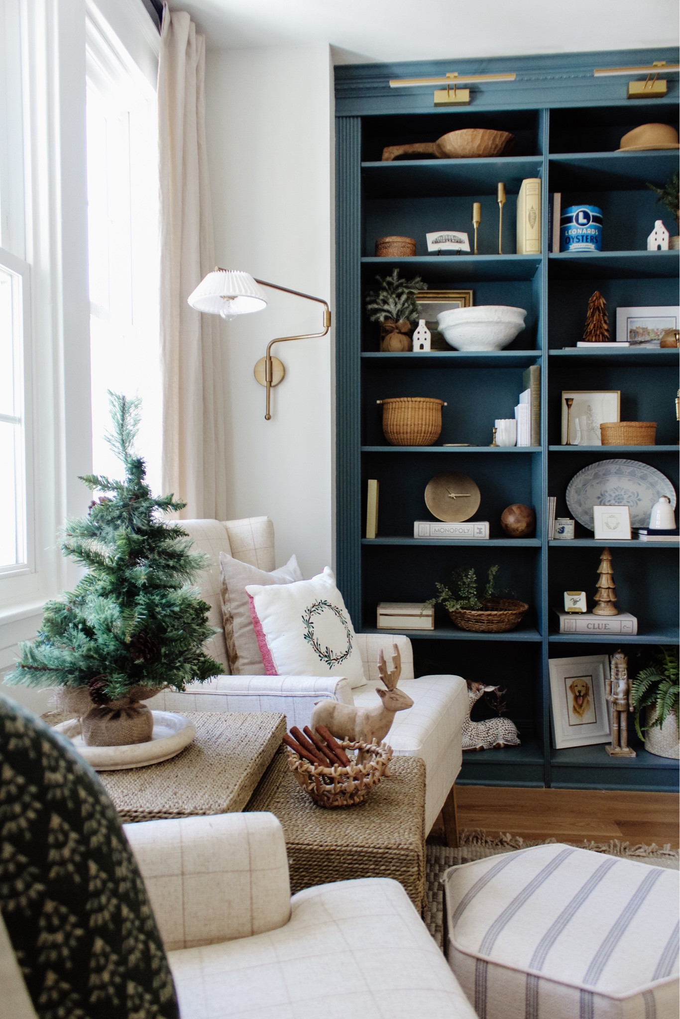 A little bit of Christmas ✨ I’ve never seen so many Black Friday deals this early - all are pulled together in one place for you on megleonard.co ! Shop via the link in bio.
•
•
•
Pleated wall sconce, pleated light, sitting room Gold battery operated picture lights, simple home decor, amazon home decor, simple home style Wood bowl, shelf decor, shelf design, shelf styling, decor accents, decorative objects, decorative box, lidded bin, woven basket, faux plant, paper mache bowl, target finds, home style, blue shelves   #shelfdecor #openshelves #whiteandwood #homedecor #flashesofdelight #smpliving #neutraldecor #makehomematter #makehomeyours #hygge #hyggehome #currenthomeview #bhghome #simplehomestyle #cozyhome #countrystylemag #howihaven #pocketofmyhome #interiorismo #apartmenttherapy #shelfiedecor #shelfstyle #shelfstyling #bookcasestyling #shelfiesunday #bluepaint #shelfstylingideas #shelfinspo, Christmas decor, target holiday decor, holiday shelf decor, holiday shelf styling, candle sticks, bottle brush trees, sitting room decor

#LTKHoliday #LTKsalealert #LTKSeasonal