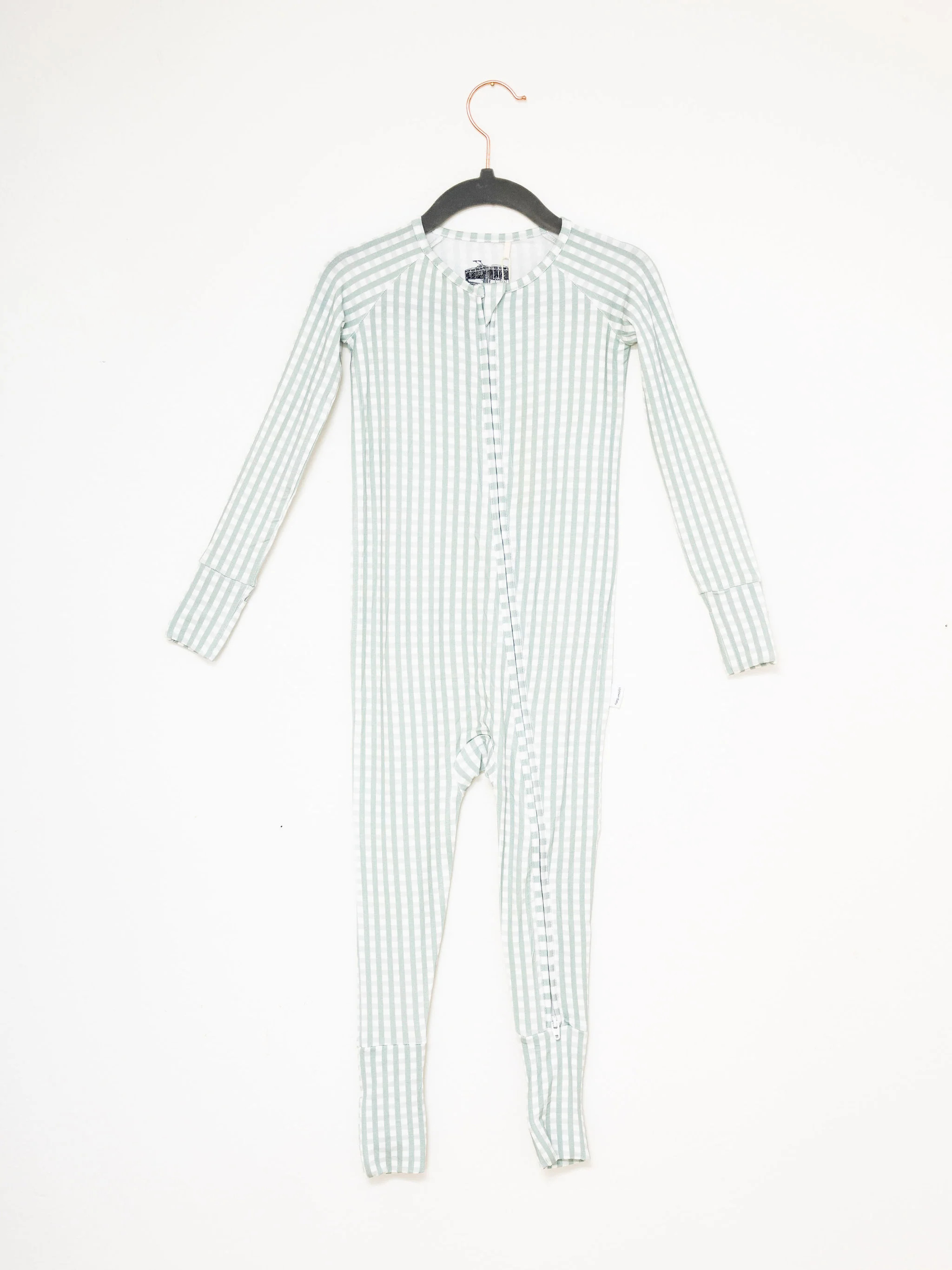 Sleep Romper - Gingham | The Uptown Baby
