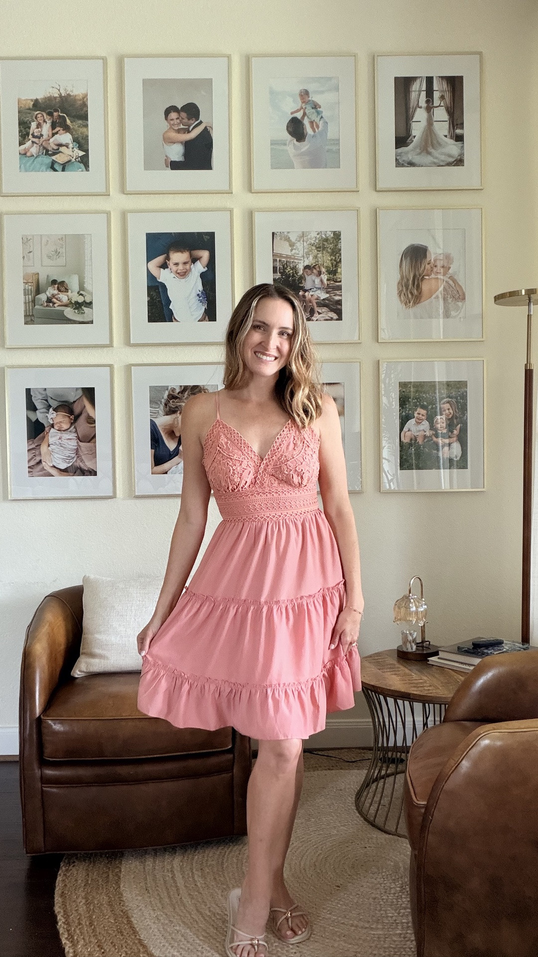 Flattering sun dress. Comes in 5 colors. Size down!

#LTKSeasonal