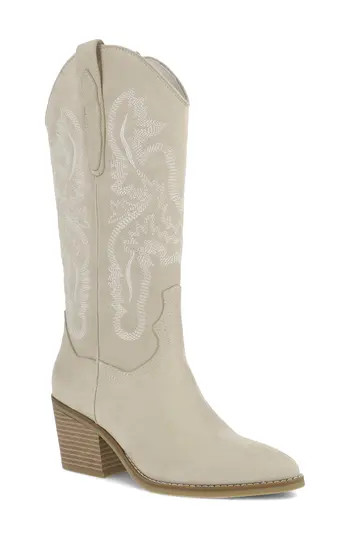MIA Crosley Western Boot in Seashell at Nordstrom Rack, Size 6.5 | Nordstrom Rack
