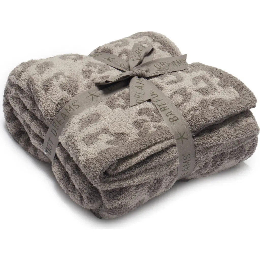 Barefoot Dreams® In the Wild Throw Blanket in Linen/warm Gray at Nordstrom Rack | Nordstrom Rack