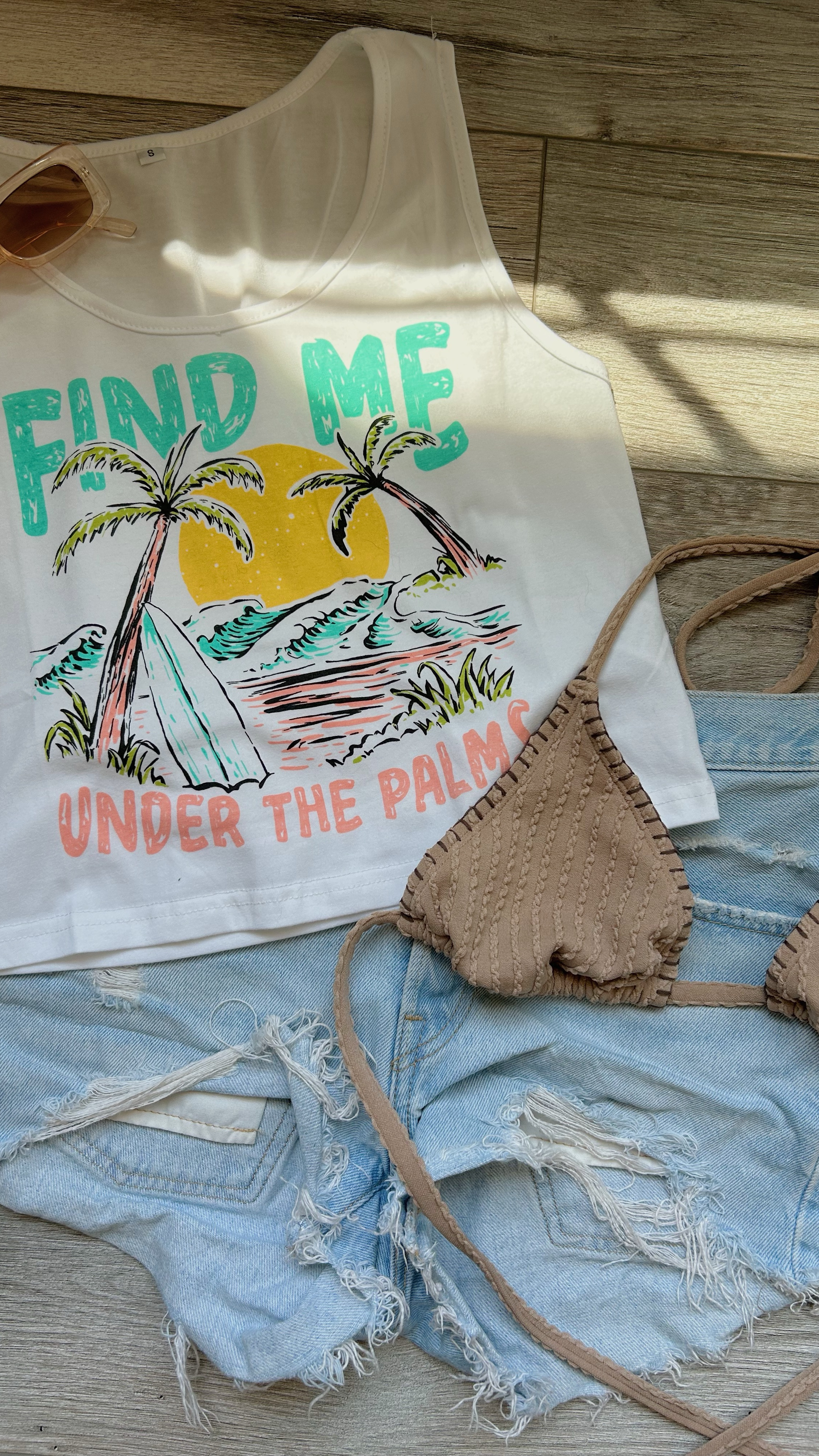 GRWM for a sunny pool day ☀️💧 featuring the comfiest, cutest tank from @lotucybrand 💕

🛍️ Shop this look in my LTK! 💗
#LOTUCY #lotucystyle