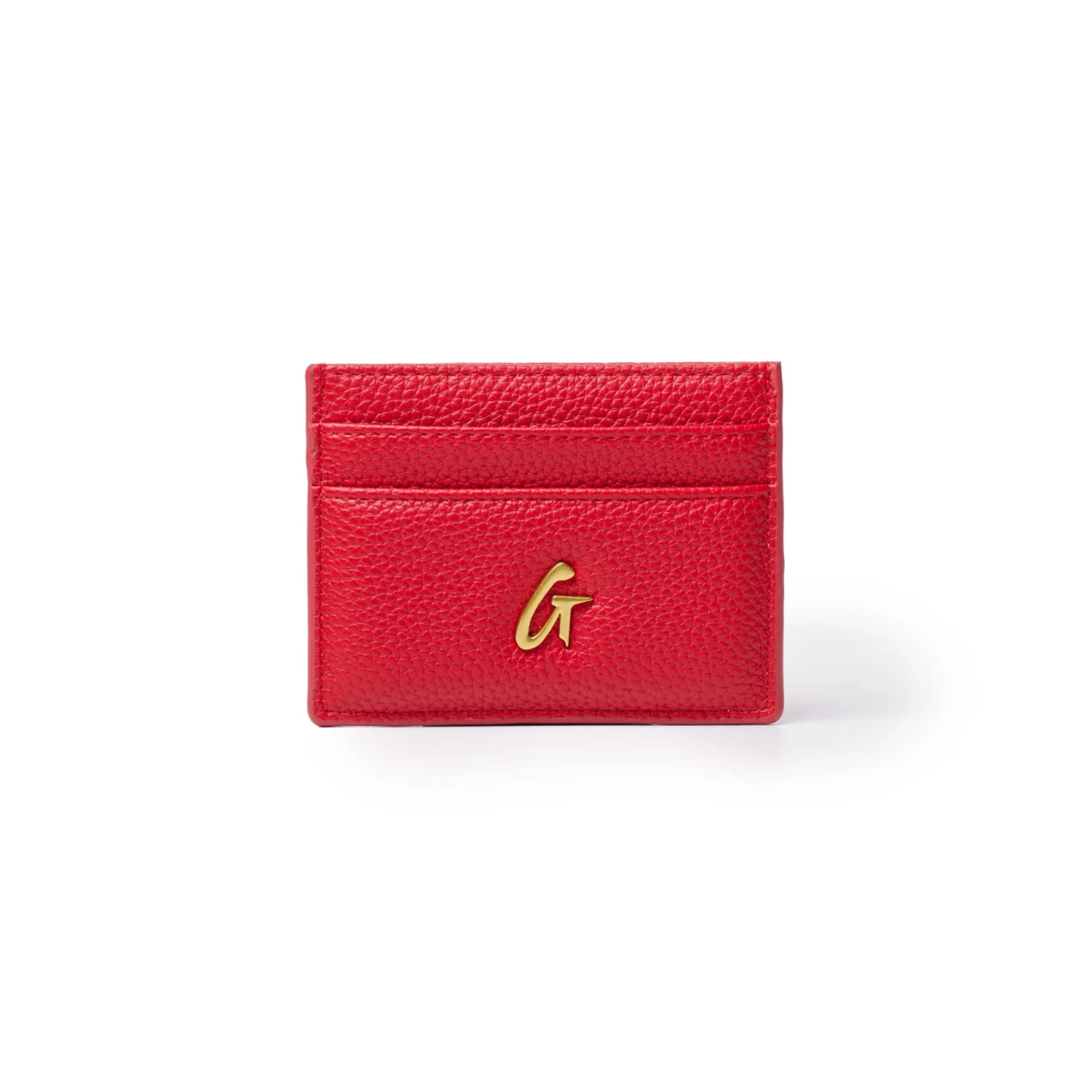PEBBLE CARD HOLDER - RED | Glam-Aholic Lifestyle