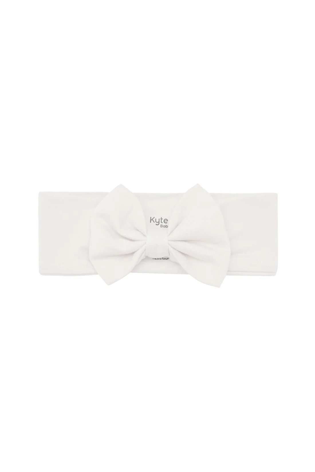 Bow Headband in Oat | Kyte Baby