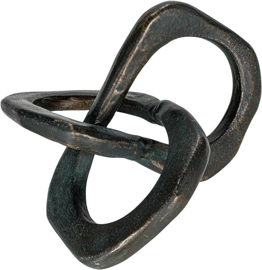 Bloomingville Antique Metal Knot Figurine, Black | Amazon (US)