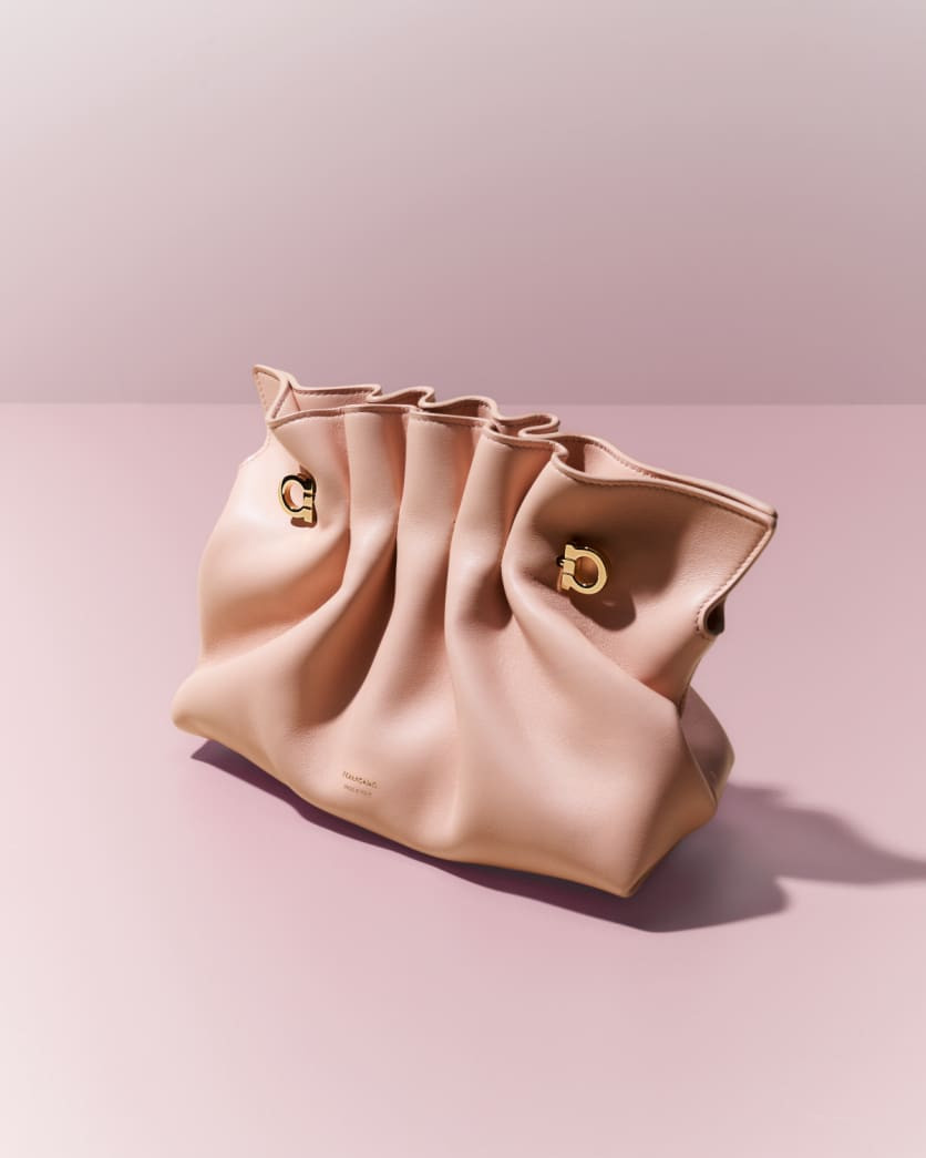 Small Gancio Piercing Shoulder Bag | Neiman Marcus