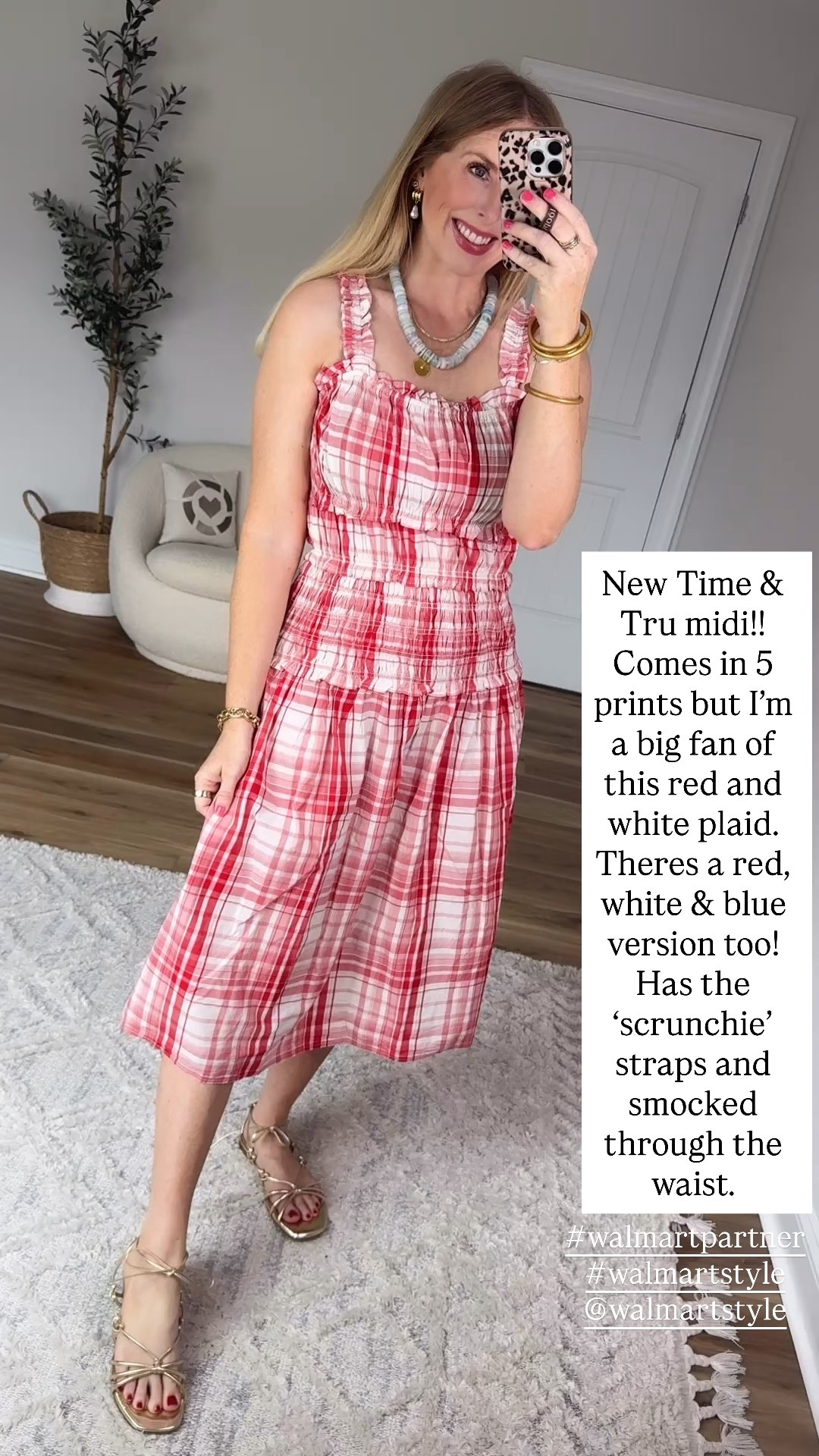 Weekend Walmart Wins try-on
Red & white plaid midi dress- small 

#walmartpartner #walmartstyle @walmartstyle

#LTKmomlife #LTKootd
