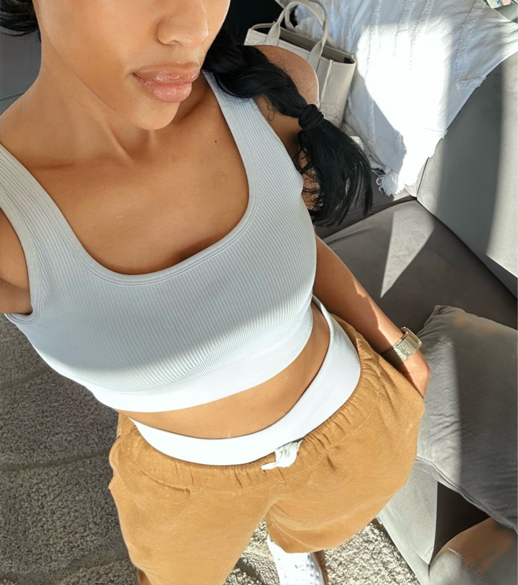 Best advice - comfort can be aesthetic. I just think I need to take more pictures of what I look like on a daily and not on the occasion so 💁🏽‍♀️  These are my 3rd pair of jordans and I've already been lectured on how to walk in them to not crease them by my 13 year old son 😂

#LTKfindsunder100 #LTKfindsunder50 #LTKstyletip