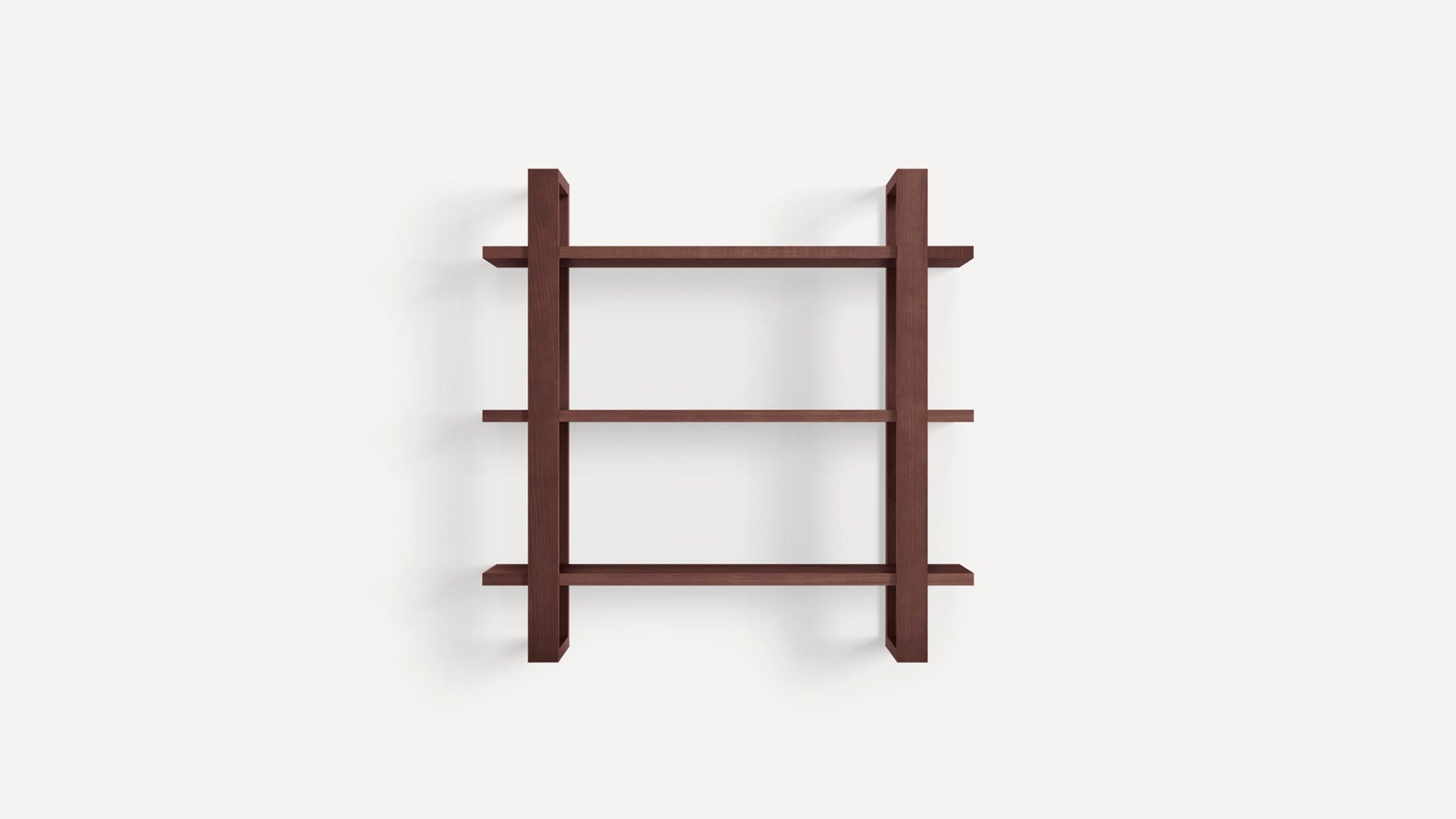 Index Walnut Wall Shelves | Burrow | Burrow