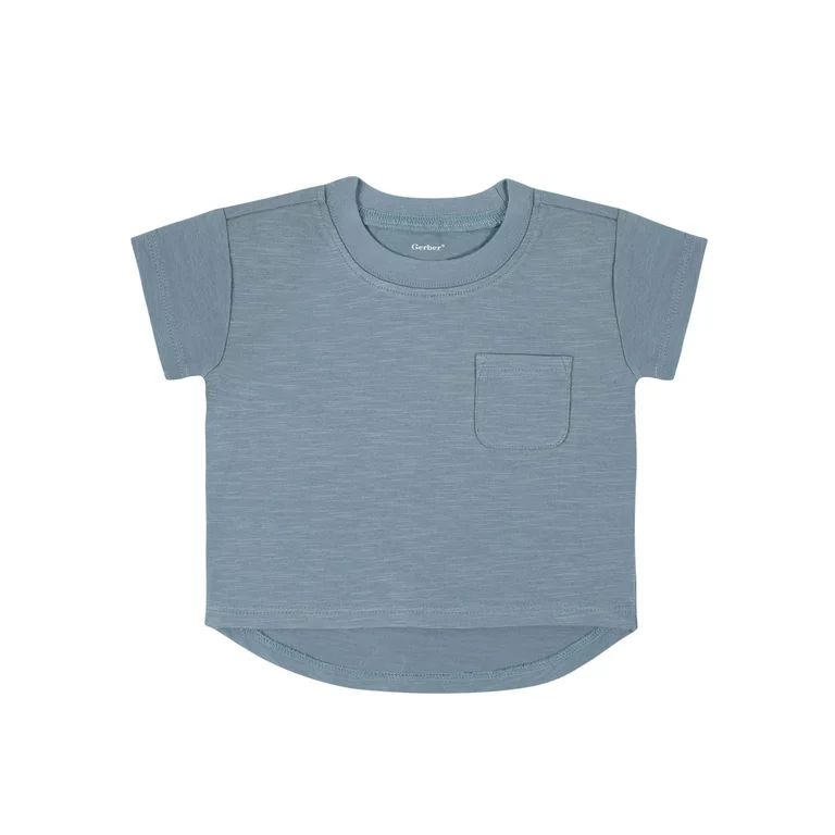 Modern Moments By Gerber Baby Boy Henley T-Shirt , Shorts & Sleeveless Bodysuits, 6-Piece Outfit ... | Walmart (US)