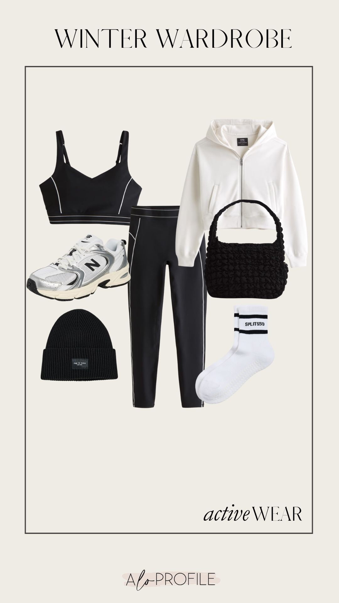 Winter Activewear Outfit Inspo // winter activewear, winter athleisure, cold weather outfit, casual winter outfit, winter fashion, winter athleisure outfit idea, winter errands outfit, winter coat, winter jacket, casual winter looks, winter wardrobe