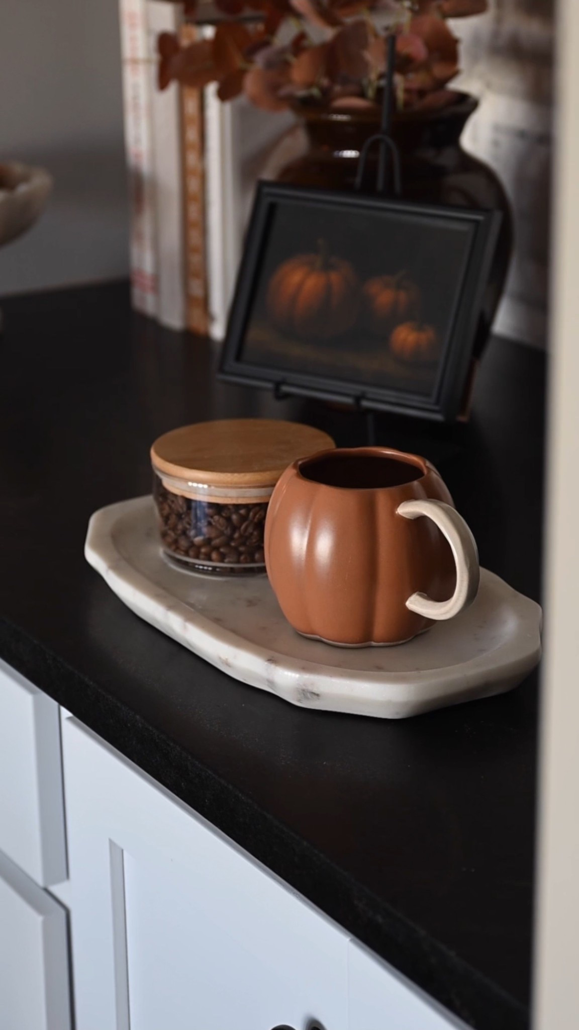 Fall decor for mi coffee nook

#LTKHome #LTKSeasonal #LTKFindsUnder100