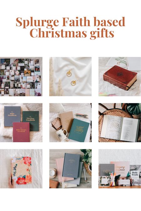 Faith based Christmas gift guide to splurge on for her and for the family #LTKGiftGuide

#LTKHoliday #LTKGiftGuide