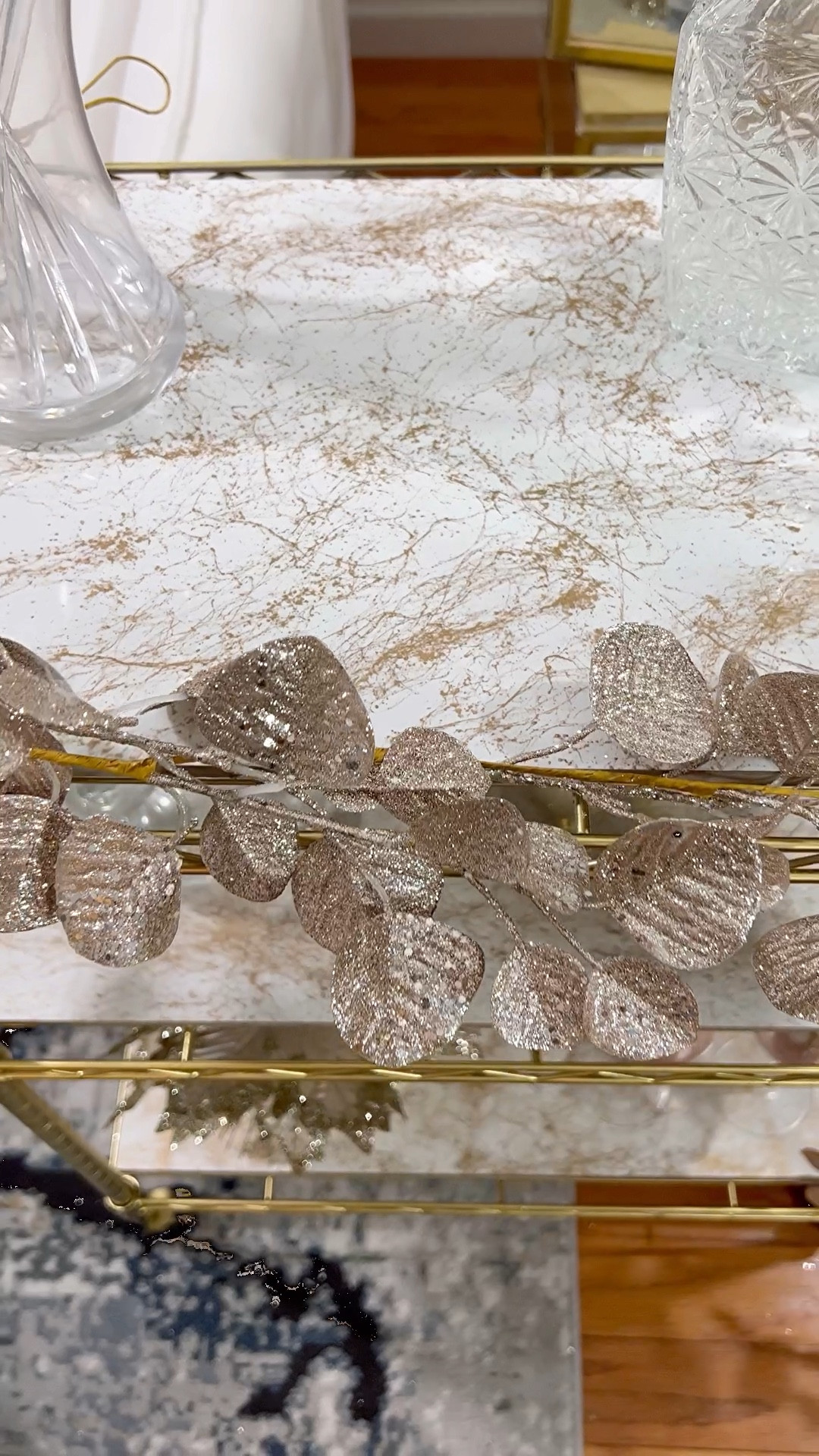 DIY inspired beverage cart for the holidays!

#LTKHoliday 

#LTKhome #LTKsalealert