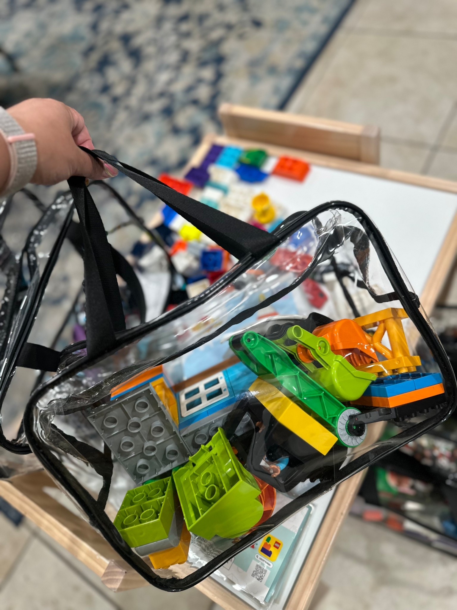 Clear bag = clear win for playtime on the go 🙌 Fits all the blocks, none of the mess. Perfect for travel, playdates, or just keeping it all together at home. Linked my fave organizers for kiddos!


#LTKHome #LTKActive #LTKKids