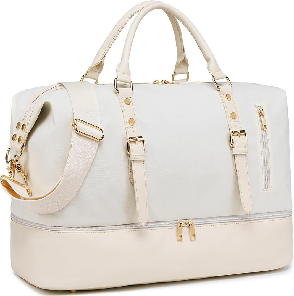 CAMTOP Travel Duffle Bag Women Men Waterproof Shoulder Weekender Overnight Carryon Bag Sports Tot... | Amazon (US)