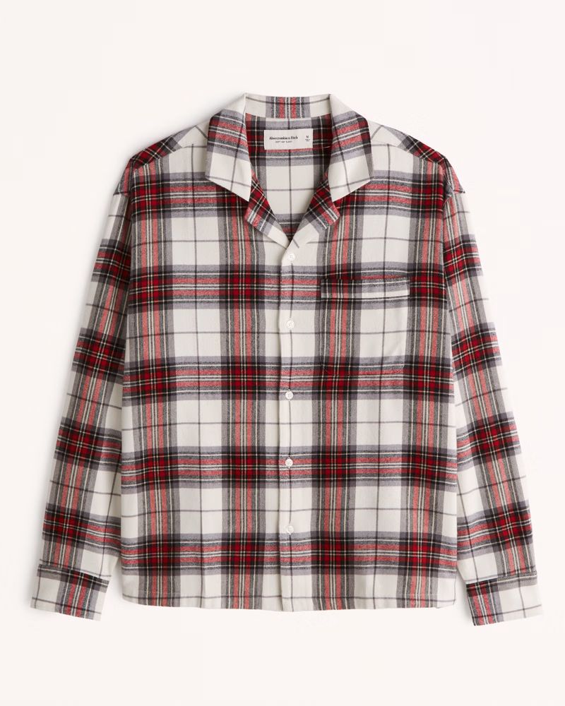 Women's Flannel Sleep Shirt | Women's Intimates & Sleepwear | Abercrombie.com | Abercrombie & Fitch (US)