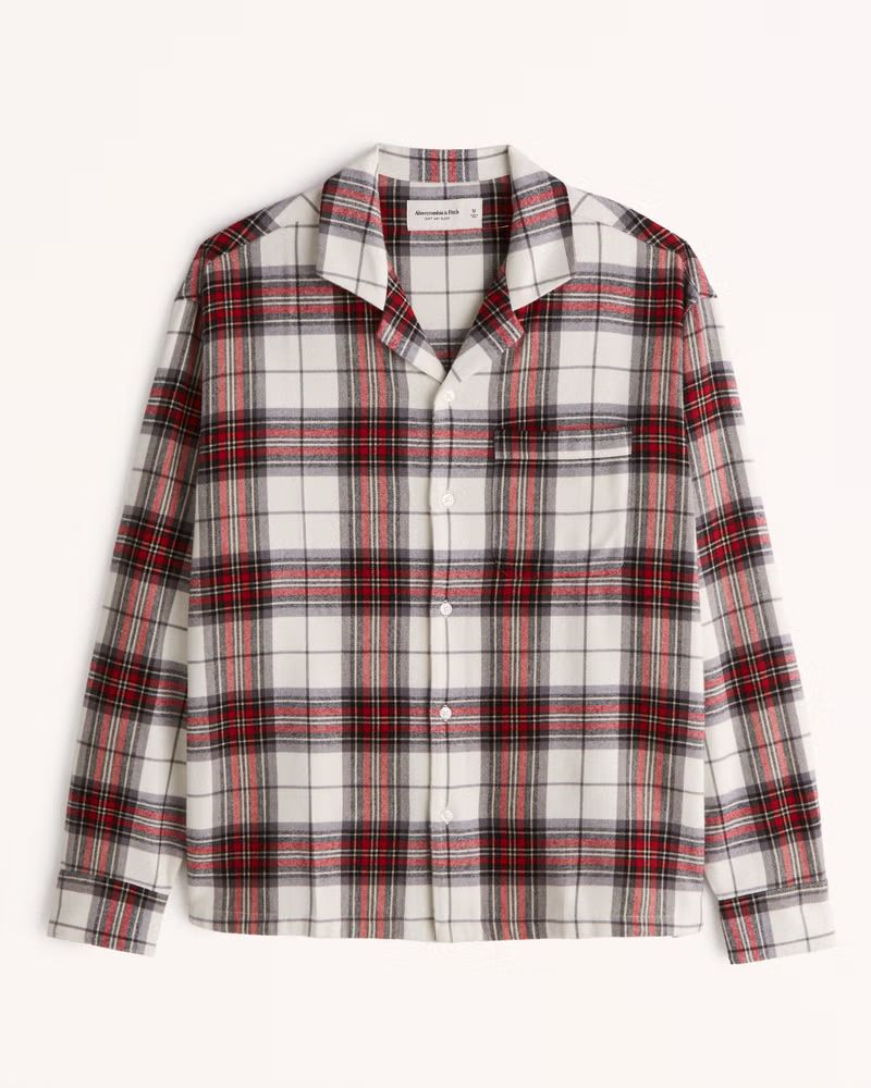 Flannel Sleep Shirt | Abercrombie & Fitch (US)