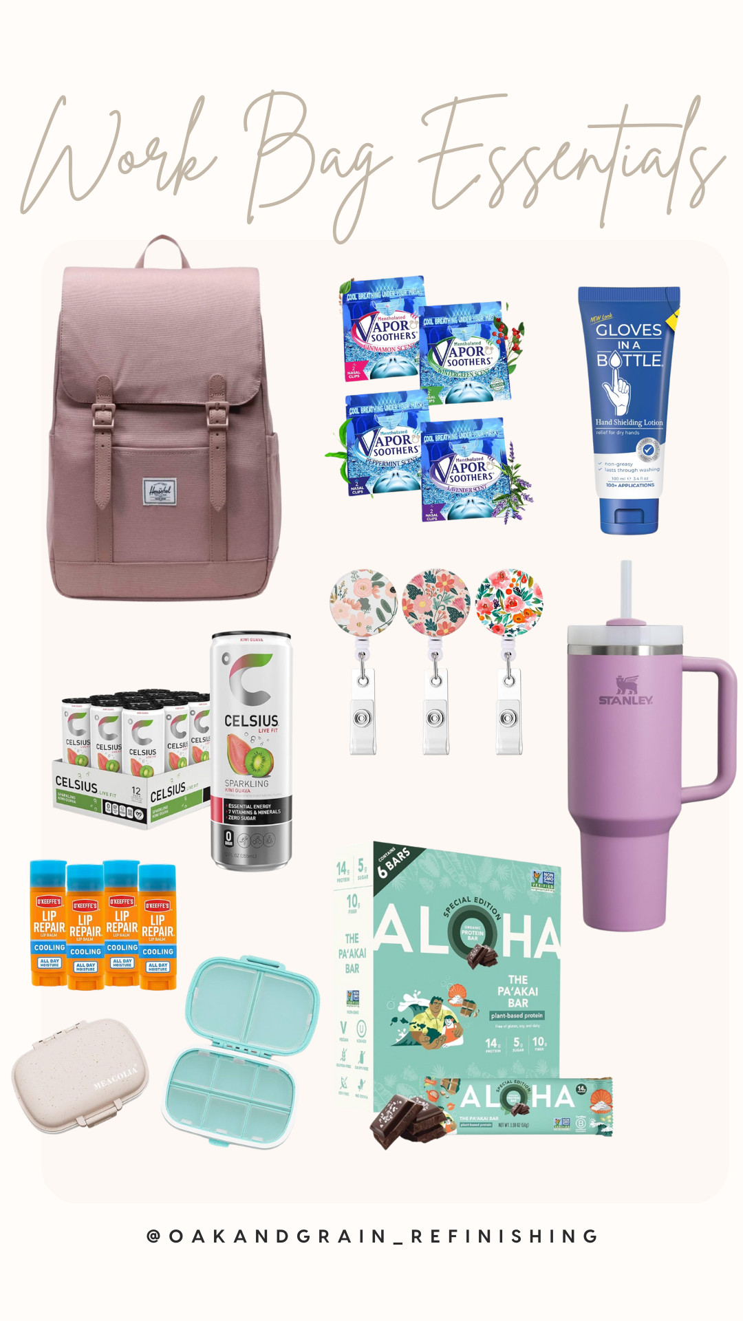 Healthcare worker work bag essentials 

 #LTKWorkwear