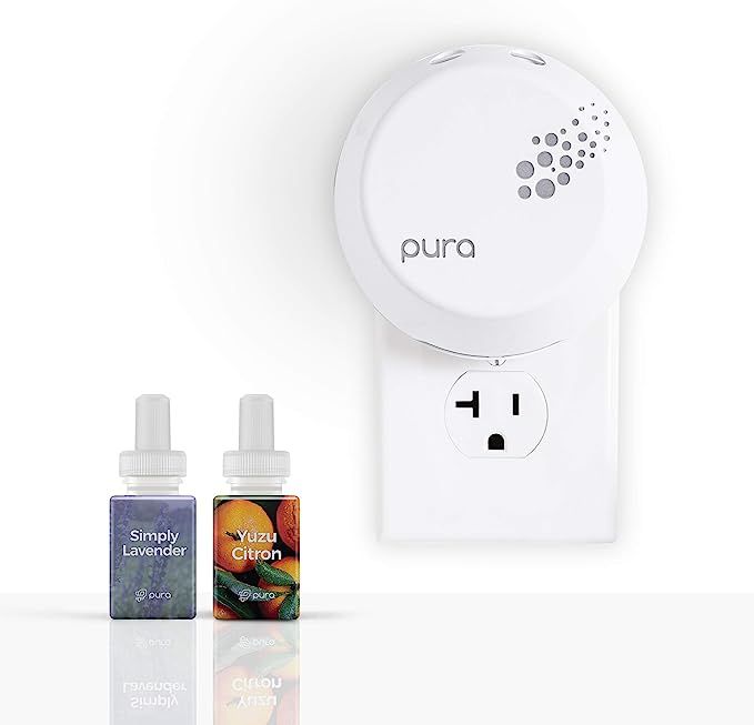 Pura Smart Home Fragrance Device Starter Pack (Simply Lavender and Yuzu Citron) | Amazon (US)