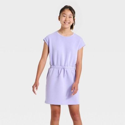 Girls' Airy Sleek Active Dress - All In Motion™ Lilac Purple S | Target