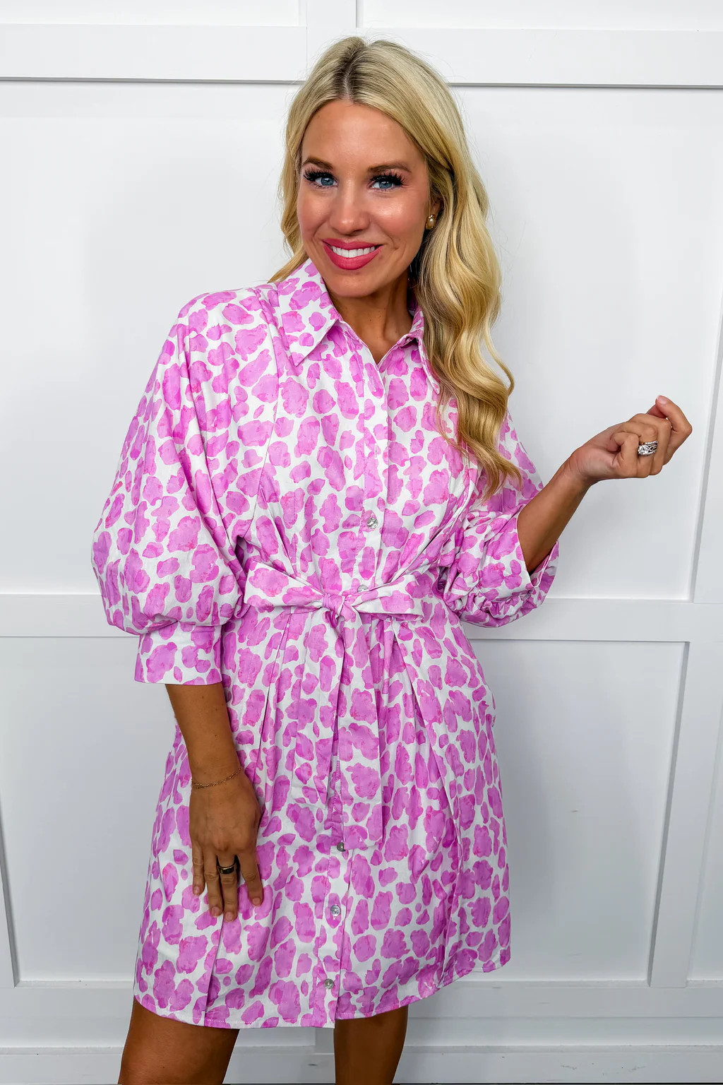 Effortlessly Wild Pink Cheetah Dress | Jules & James Boutique