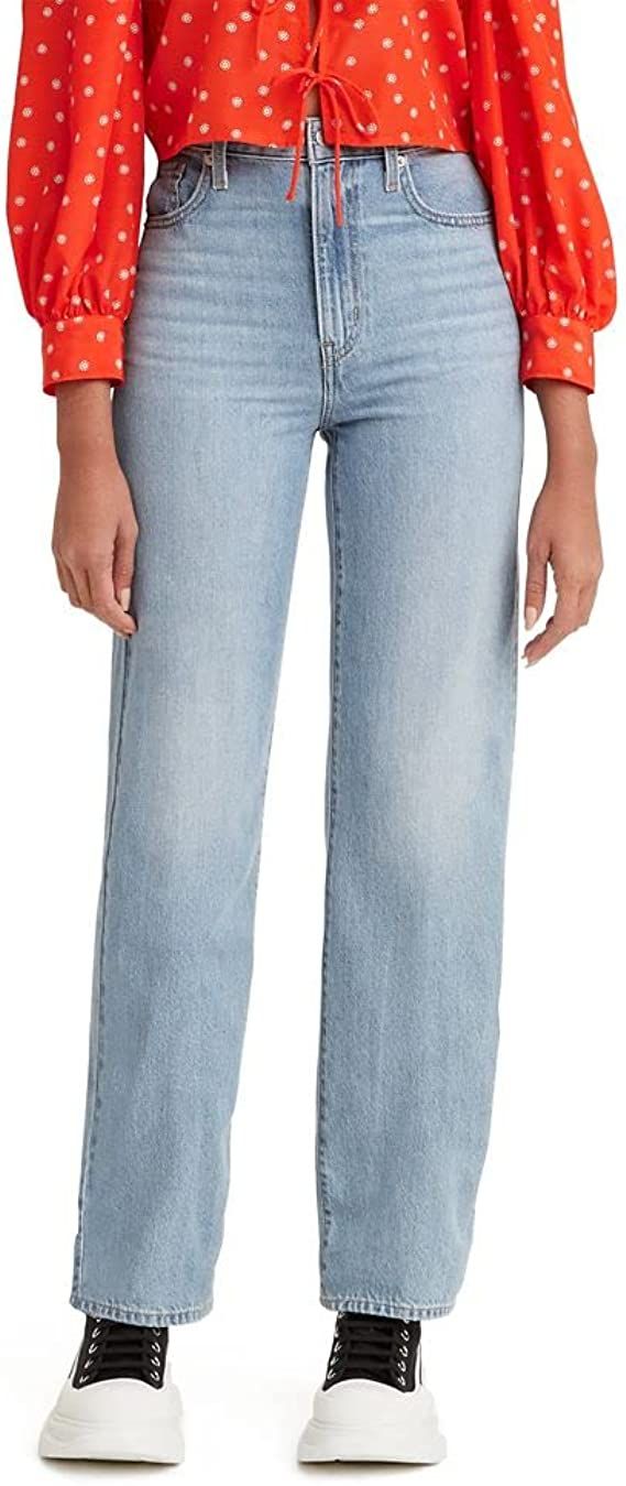 Levi's Women's High Waisted Straight Jeans | Amazon (US)