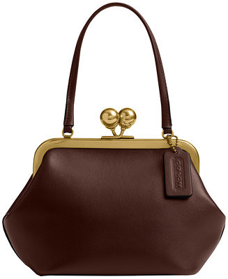 Kisslock Small Leather Frame Bag 16 | Macy's