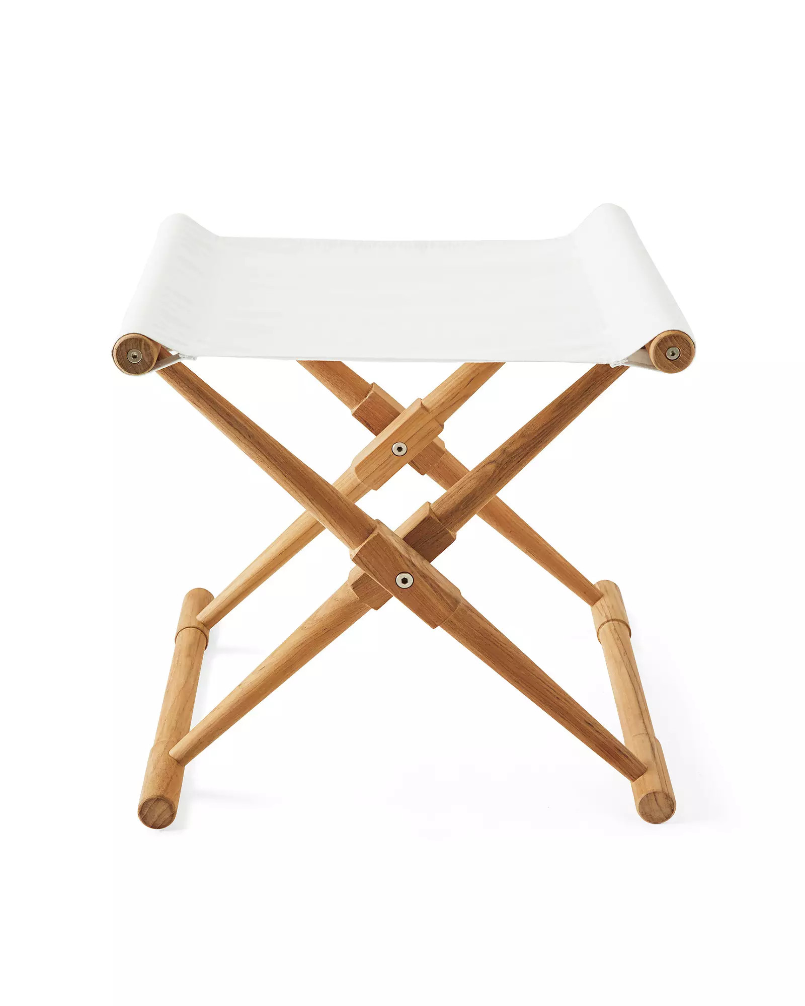 Teak Camp Stool | Serena and Lily
