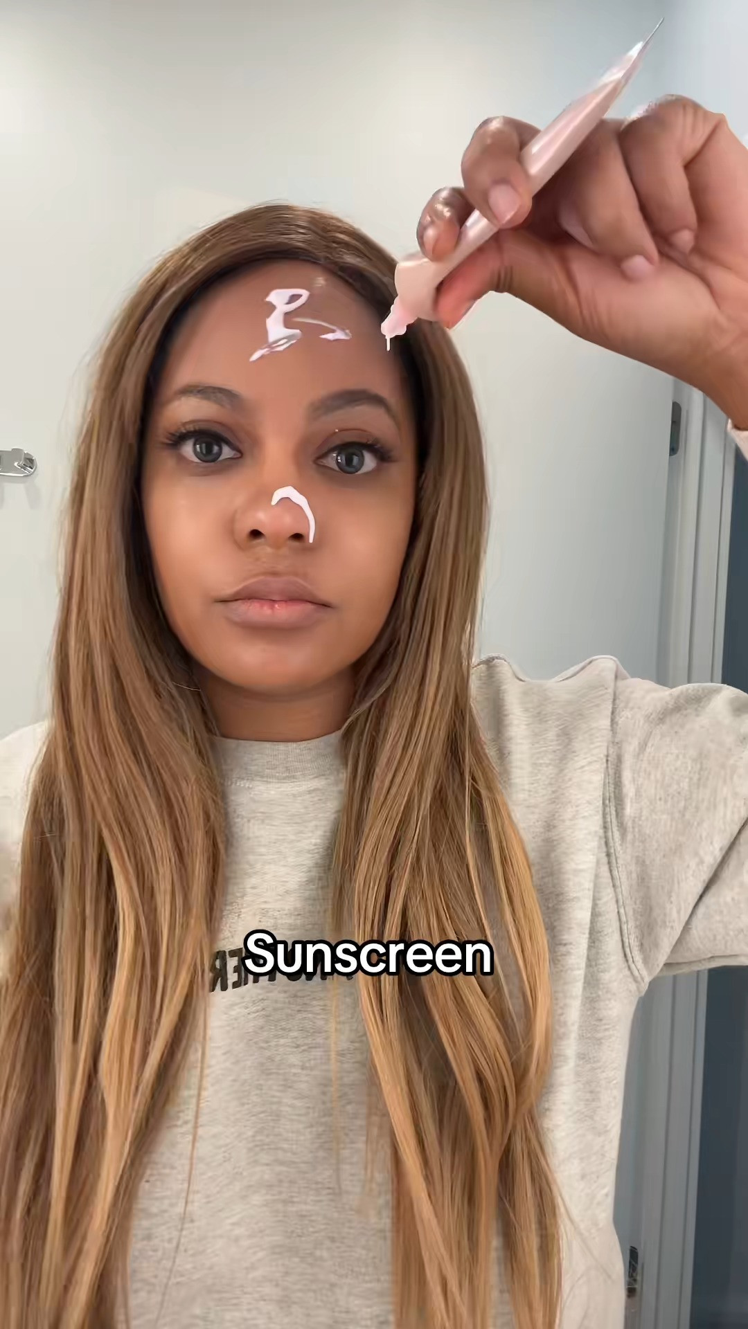No white cast @medicube global #medicubeskincare #sunscreen 

 #LTKselfcare #LTKSaleAlert #LTKBeauty