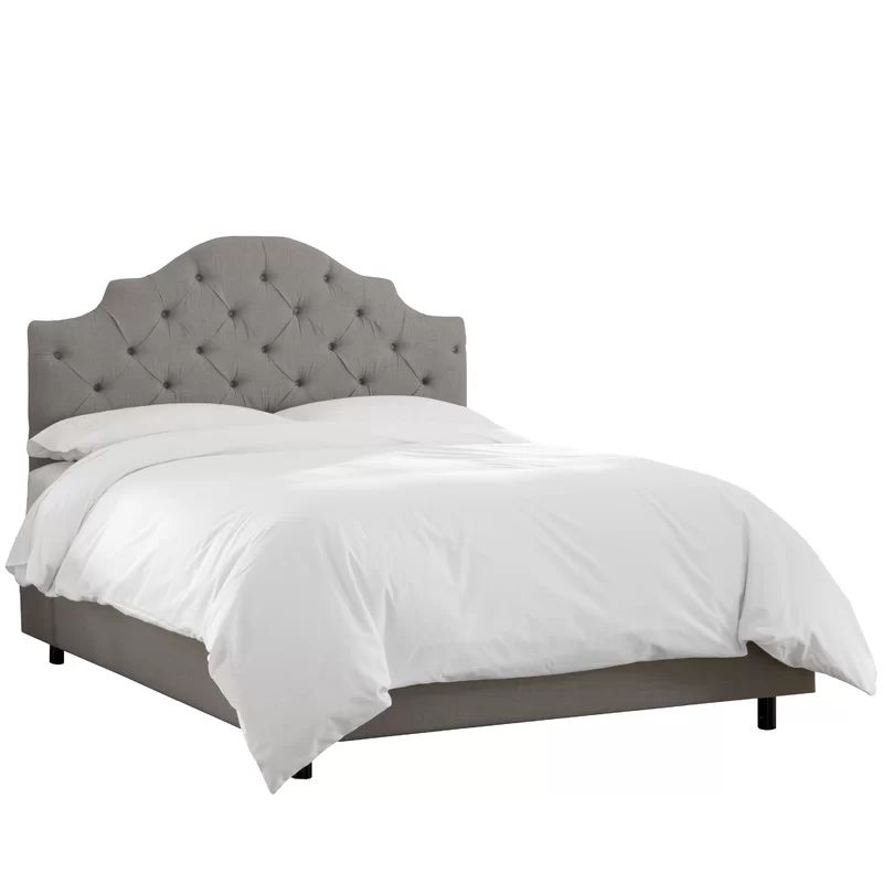 Tufted Upholstered Low Profile Standard Bed | Wayfair North America