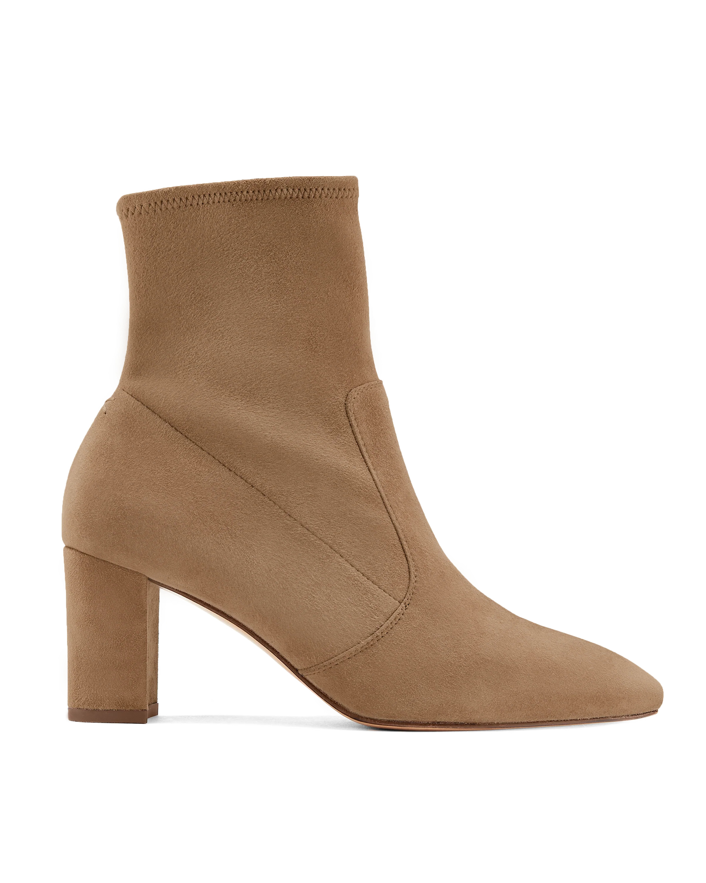 Paz 70 Stretch: Ginger Suede | Inez Shoes, LLC
