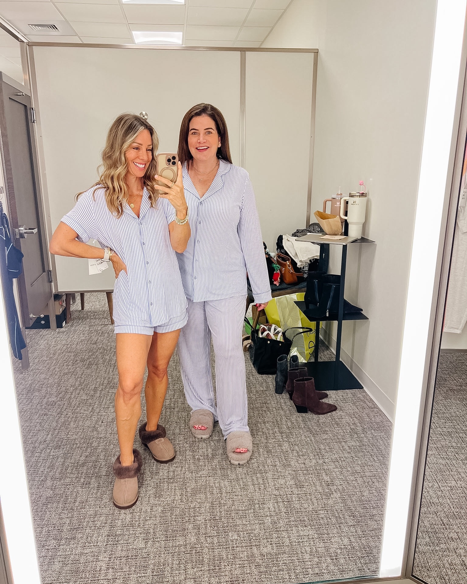 Nordstrom Anniversary Sale 

Pajamas & Slippers 

Megan Pajamas Fit: XS

Ali-Shaun Pajamas Fit: Large, but she wishes she tried on a Medium

#LTKselfcare #LTKSaleAlert