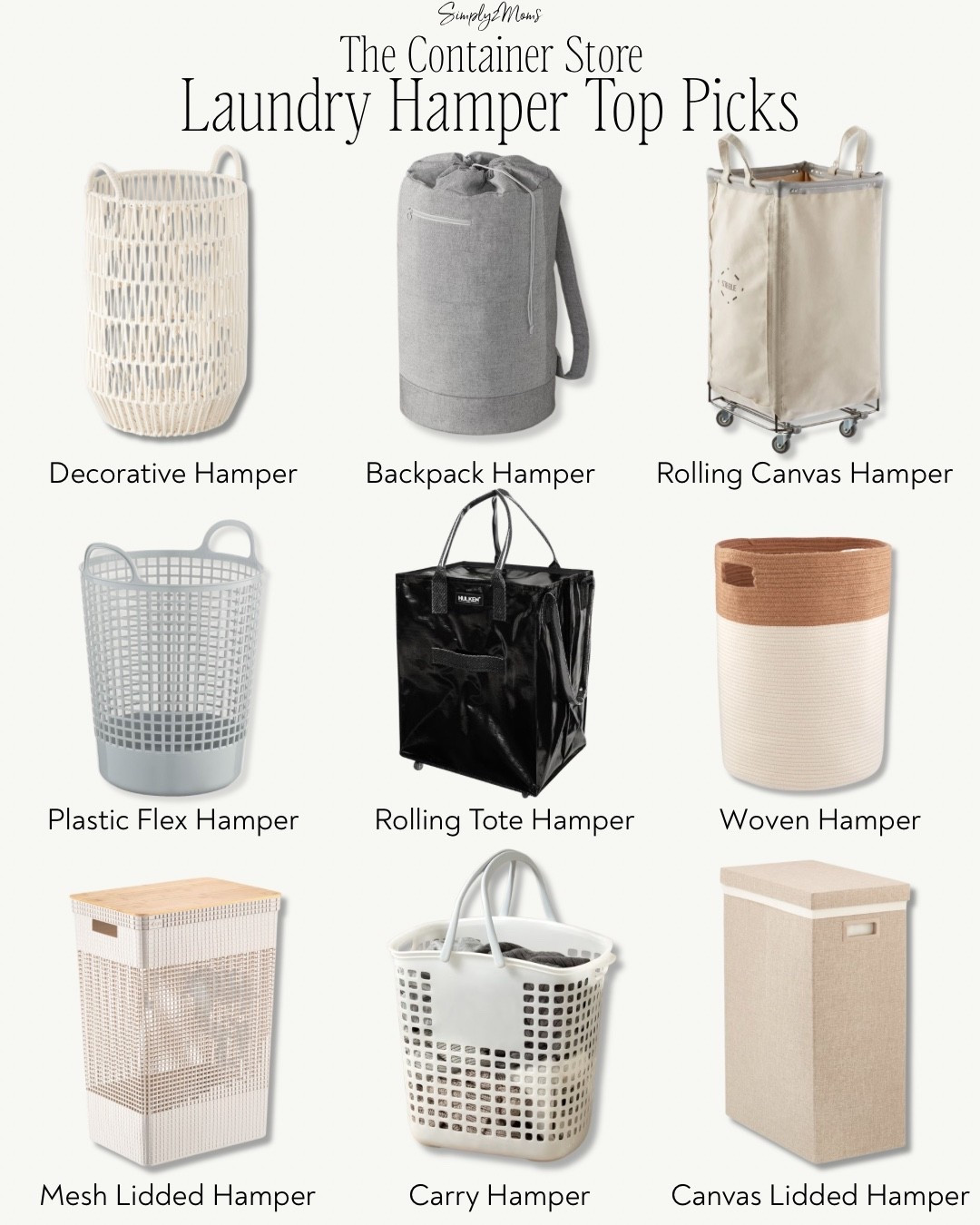 Laundry day is a whole lot easier with the right hamper. Whether your student needs a slim design, one with handles, or something that folds away when not in use, these are some of our favorite options from The Container Store.

Bed Bath & Beyond is back, and The Container Store is your one-stop college shop for everything from bedding and décor to space-maximizing dorm essentials.

Shop online now or in select stores, and text 22822 for 20% off.

#LTKU #LTKHome