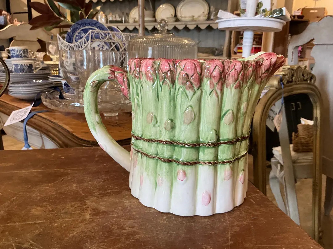 Fitz and Floyd Asparagus Pitcher | Etsy (Global)